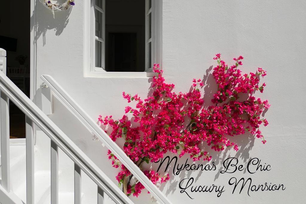 Willa Mykonos Be Chic Luxury Mansion Mykonos Town Zewnętrze zdjęcie